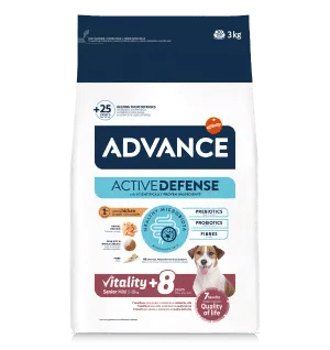 Ultima de Affinity - ¿Tienes un perro de avanzada edad mediano o grande?  ultima Medium-Maxi para perros senior le ayudará a mantener la movilidad de  sus articulaciones. Cuídalo en cada etapa de