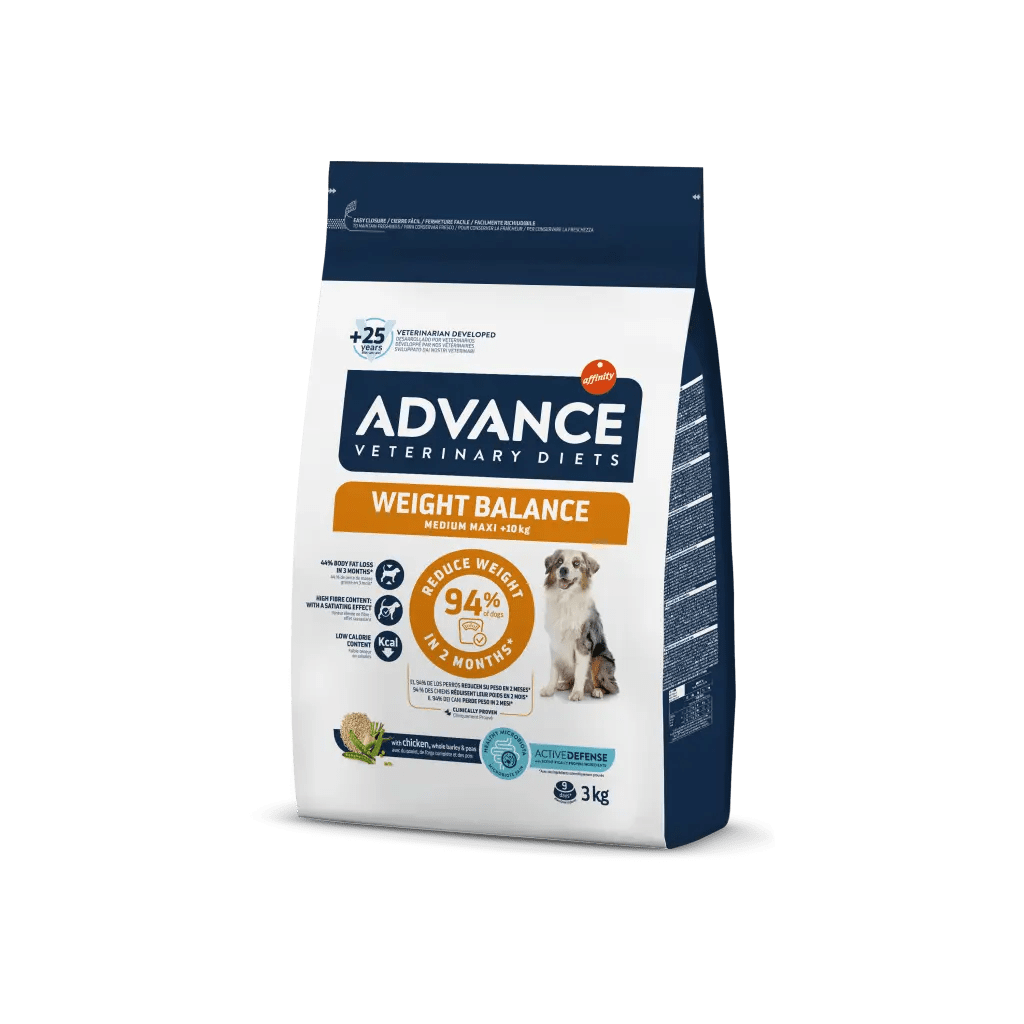 ADVANCE VETERINARY DIETS - WEIGHT BALANCE MEDIUM MAXI