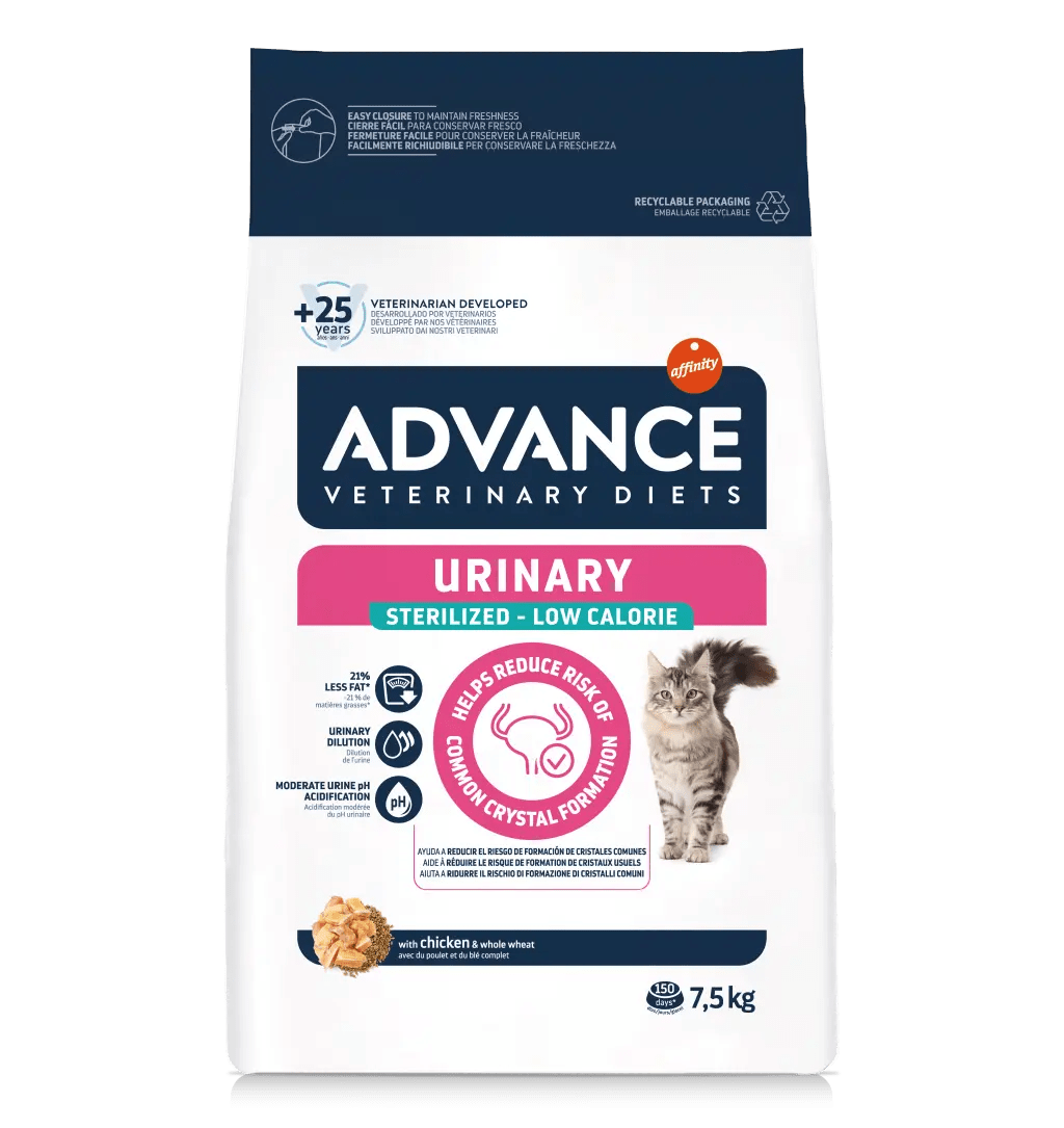 URINARY LOW CALORIE - STERILIZED
