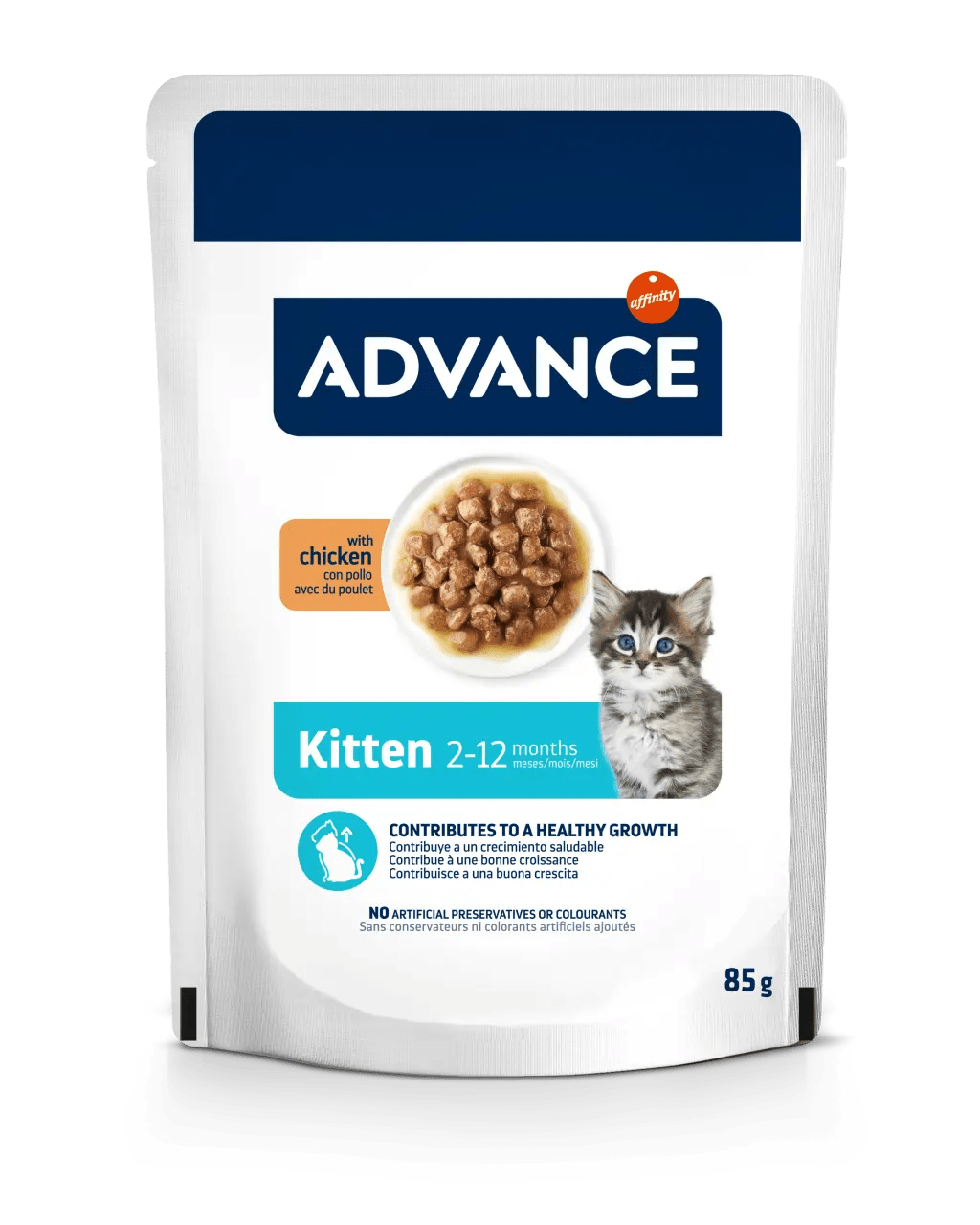 KITTEN COM FRANGO EM SAQUETAS