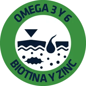 ÔMEGA 3 E 6 BIOTINA E ZINCO