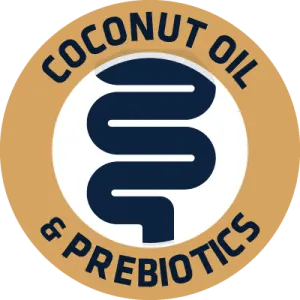 COCONUT OIL &amp; PREBIOTICS