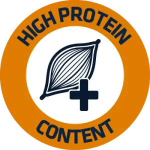 High protein content