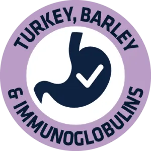 TURKEY, BARLEY AND INMUNOGLOBULINS