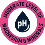 MODERATE LEVEL OF MAGNESIUM AND MINERALS