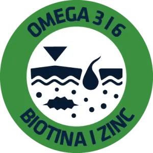 OMEGA 3 I 6 BIOTINA I ZINC