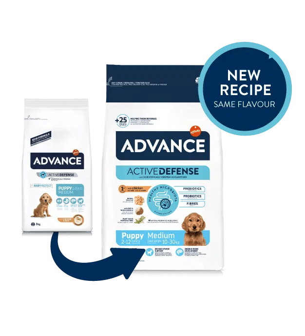 Advance Puppy Medium para cachorros de razas medianas 3KG – The