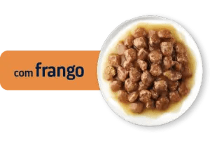 KITTEN COM FRANGO EM SAQUETAS