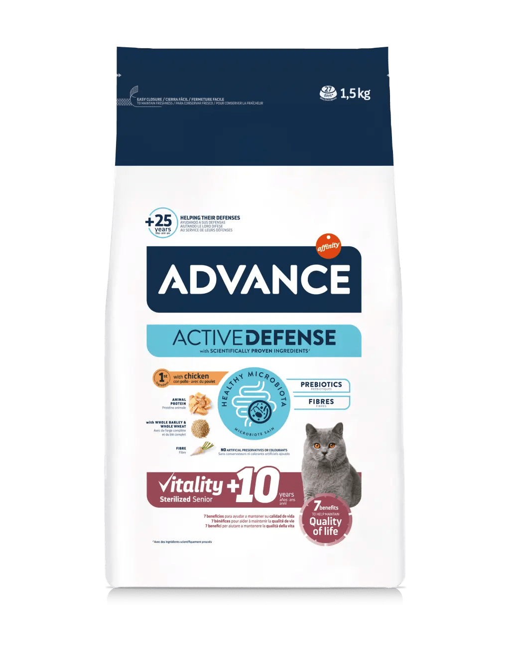 VITALITY STERILIZED SENIOR +10