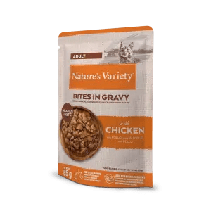  WET  BITES IN GRAVY  WITH CHICKEN