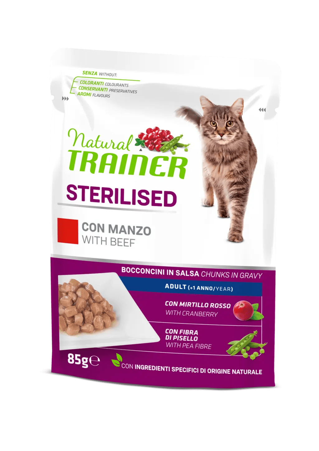 STERILISED ADULT BEEF WET