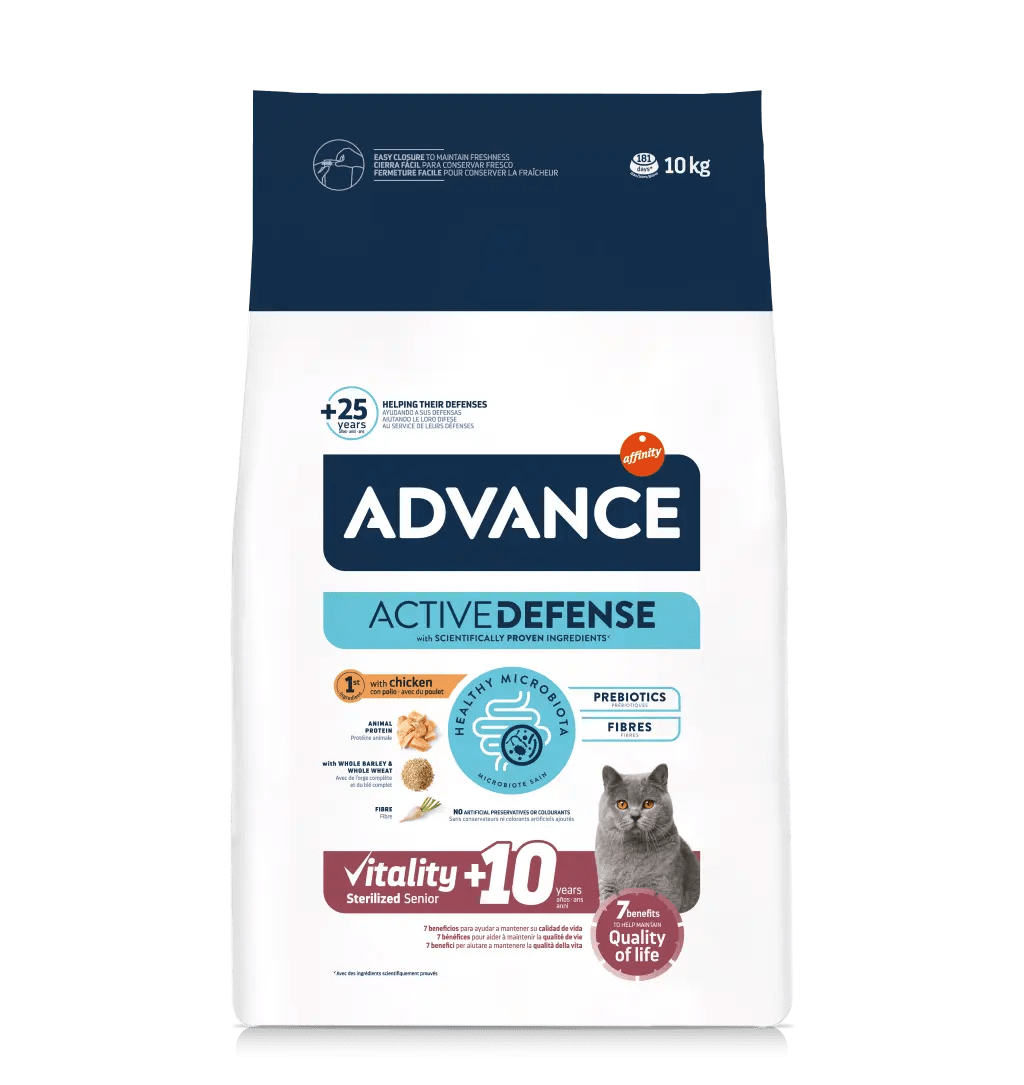 VITALITY STERILIZED SENIOR +10