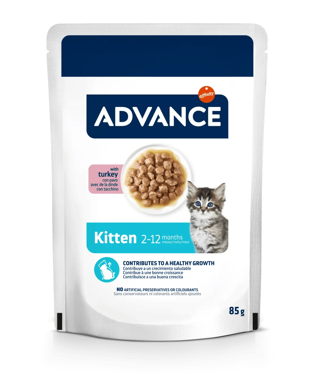 KITTEN COM PERU EM SAQUETAS