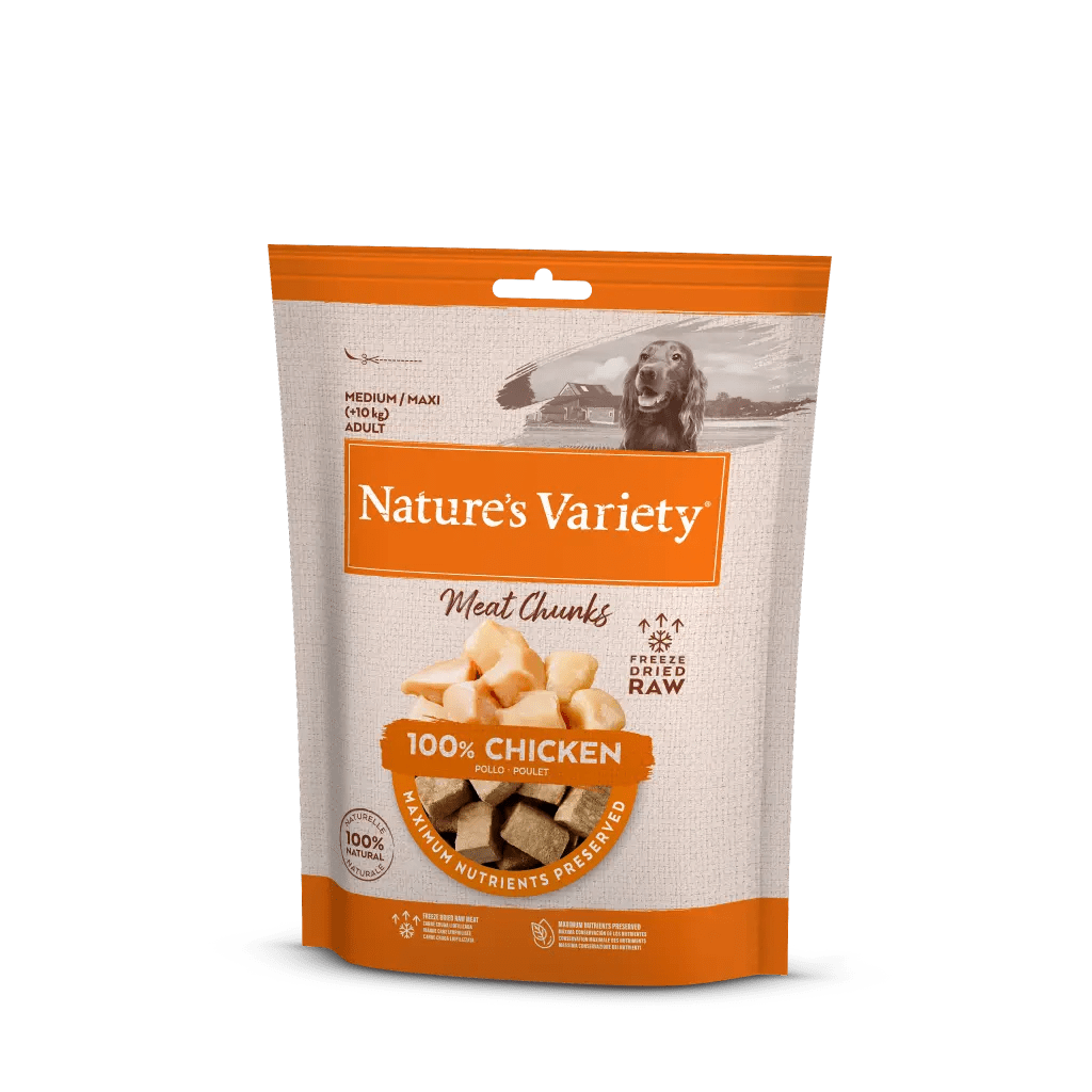 Dog food with chunks of chicken best sale