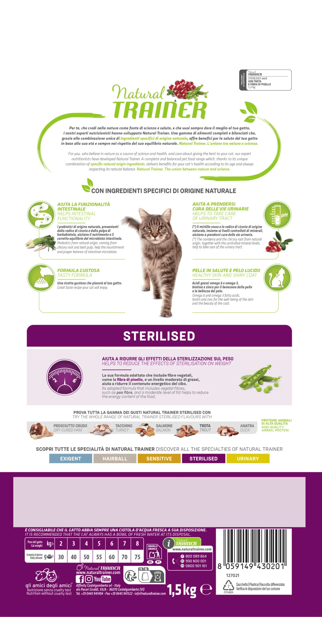 STERILISED ADULT TROTA